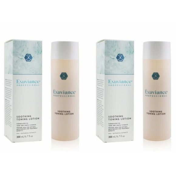 Lot 2x New EXUVIANCE Professional Soothing Toning Lotion 200ml 6.7fl oz Toner